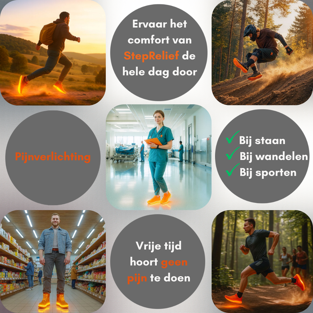 StepRelief™ | Massage Inlegzolen