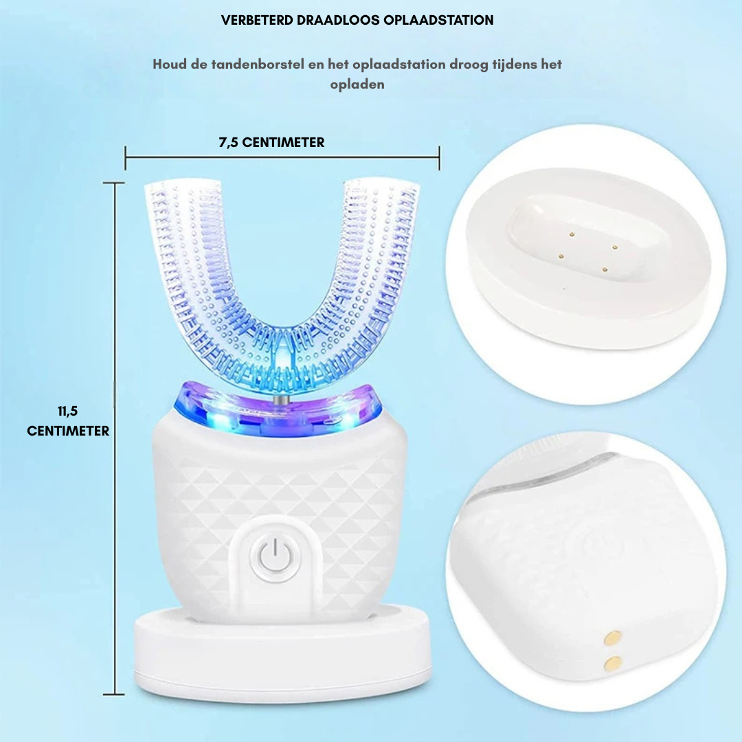 Smiley360™ | Hands-Free Tandenborstel 360°